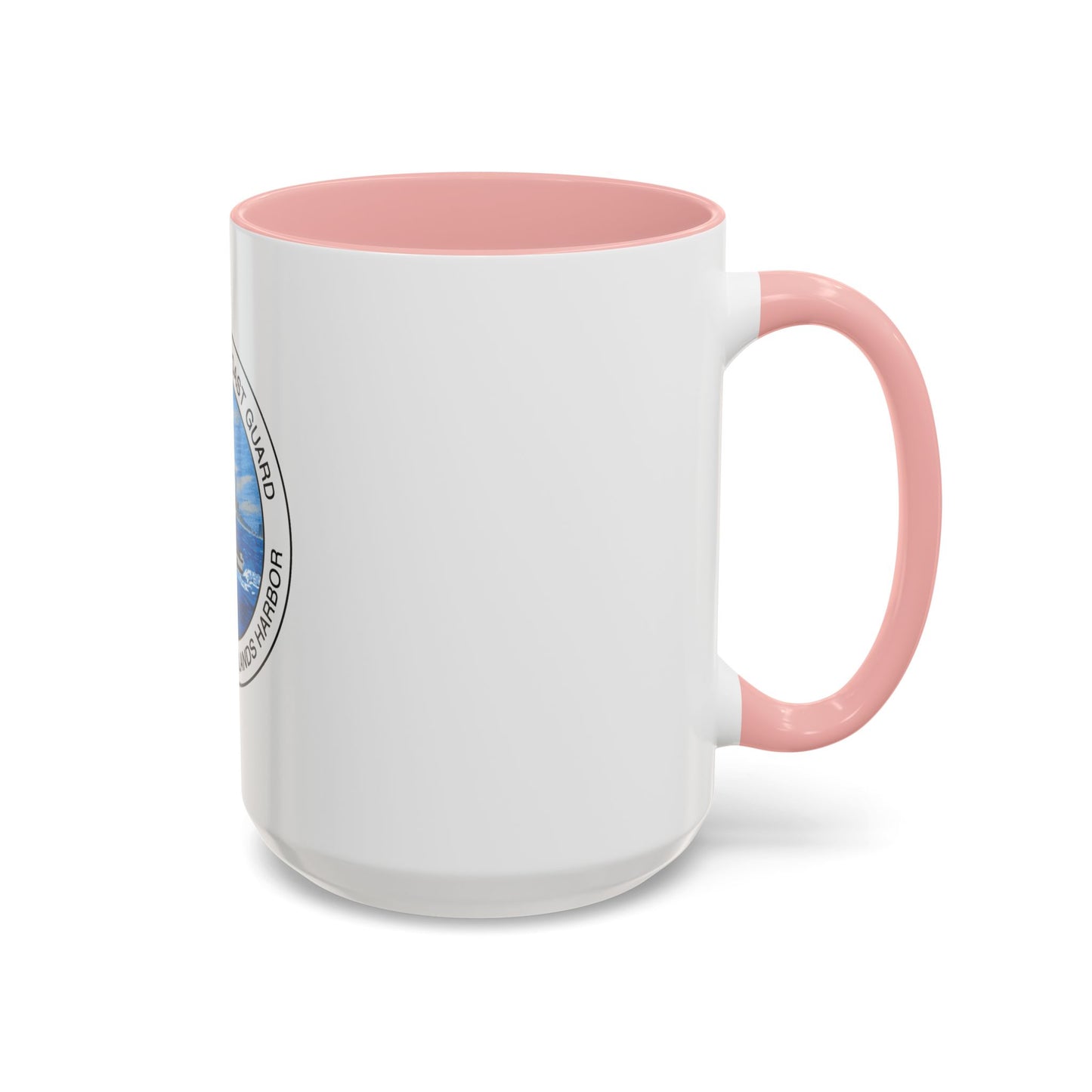 USCG Station Channel Islands Harbor (U.S. Coast Guard) Accent Coffee Mug