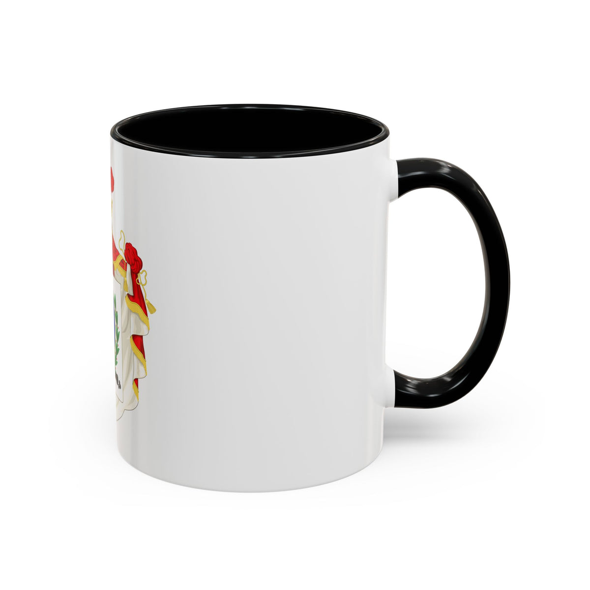 Ornamented Coat of Arms of Chile (1819-1834) Cerro Castillo Version - Accent Coffee Mug