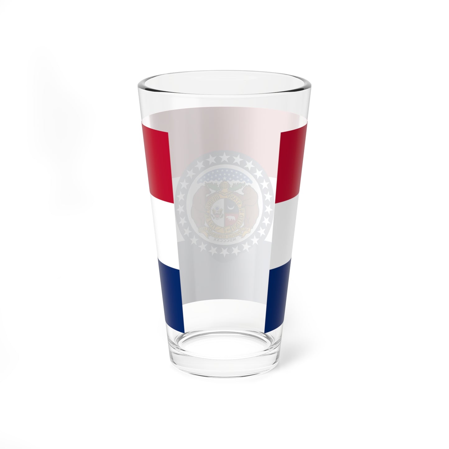 Flag of Missouri (United States) Pint Glass 16oz