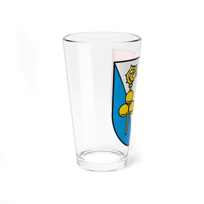 DEU Albaching COA (Germany) (Coat of Arms) Pint Glass 16oz
