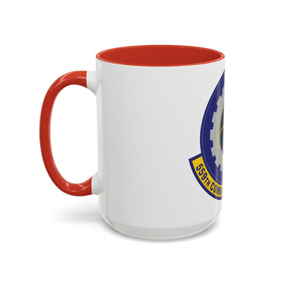 559th Combat Sustainment Squadron (U.S. Air Force) Accent Coffee Mug
