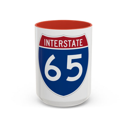 Interstate 65 (U.S. Highways) Accent Coffee Mug