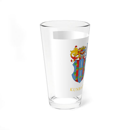 Flag of Kunbaja (Hungary) Pint Glass 16oz