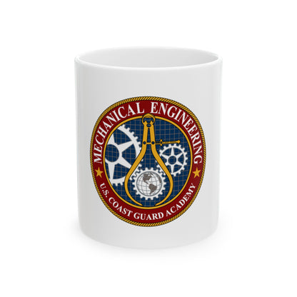 USCG Acad Mech Engineering (U.S. Coast Guard) White Coffee Mug