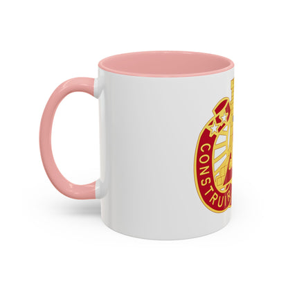 233 Engineer Group (U.S. Army) Accent Coffee Mug