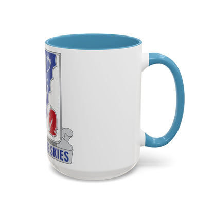 Tasse à café décorative du 401e régiment d'infanterie de planeurs (armée américaine)