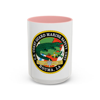 USCG Marine Safety Unit Houma LA (U.S. Coast Guard) Accent Coffee Mug