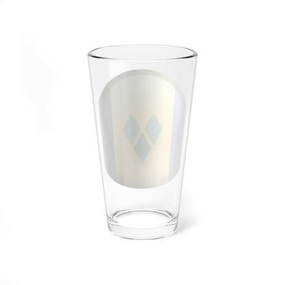 Flag orb Saint Vincent and the Grenadines (Saint Vincent and the Grenadines) Pint Glass 16oz