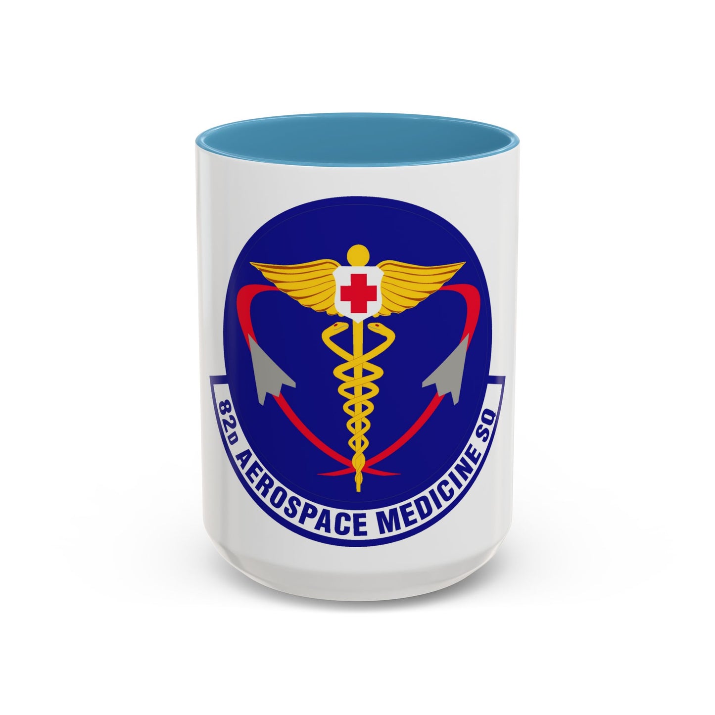 82d Aerospace Medicine Squadron (U.S. Air Force) Accent Coffee Mug