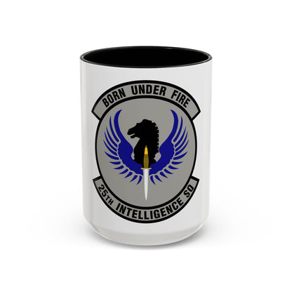 25 Intelligence Squadron AFISRA (U.S. Air Force) Accent Coffee Mug