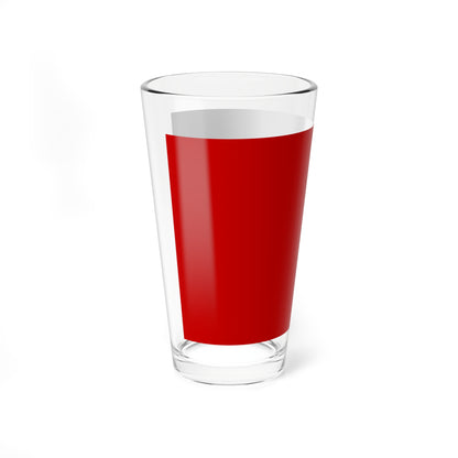 Biarritz flag (France) Pint Glass 16oz