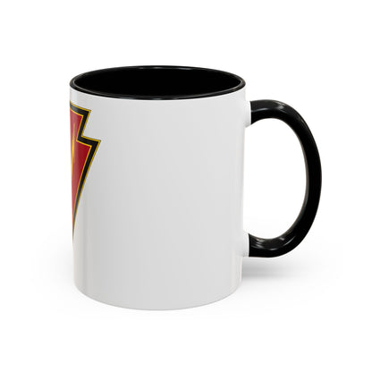 219 Engineer Brigade (U.S. Army) Accent Coffee Mug
