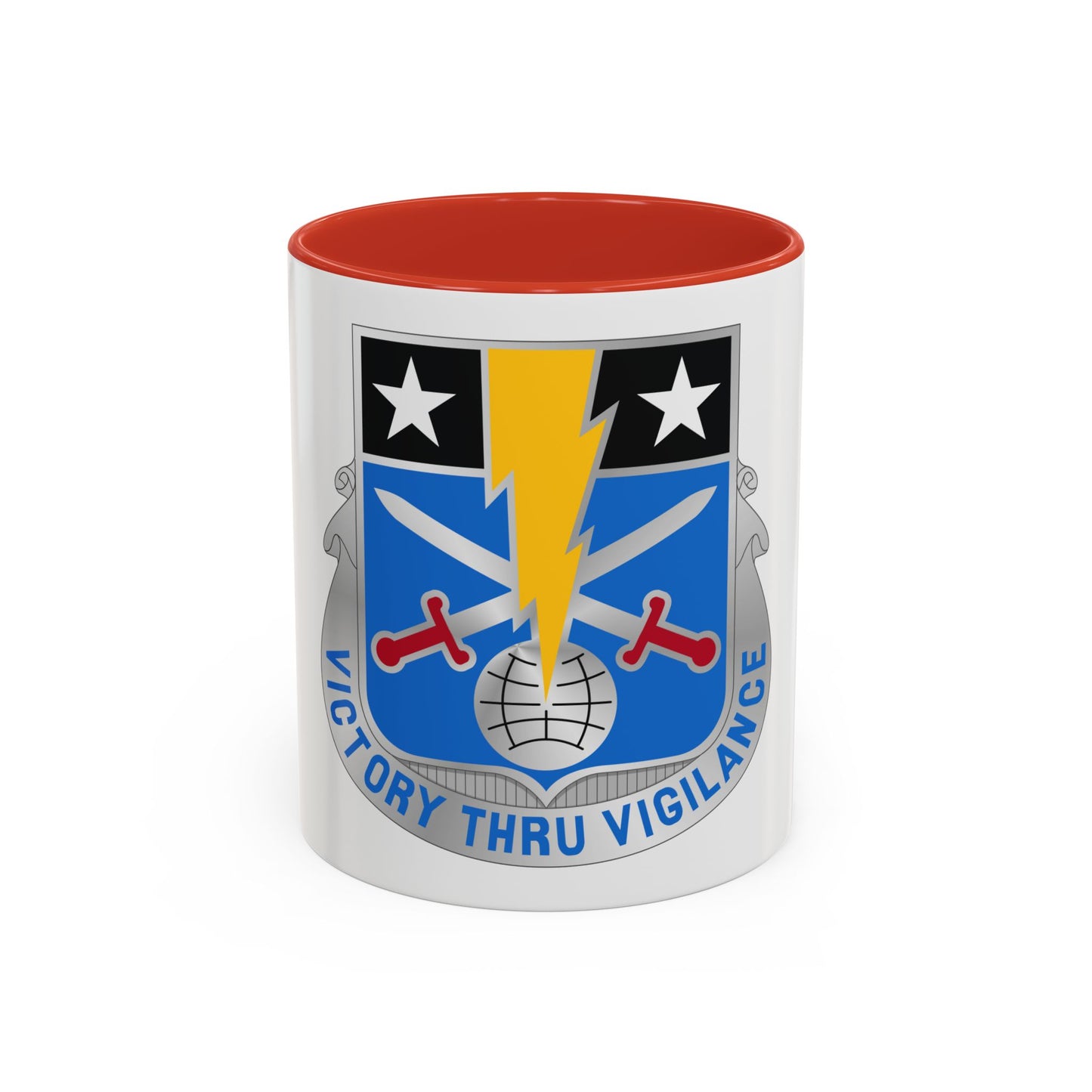 108 Military Intelligence Battalion (U.S. Army) Accent Coffee Mug