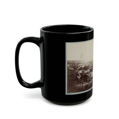 Andersonville Prison, Ga., August 17, 1864. South-East View Of Stockade (U.S. Civil War) Black Coffee Mug