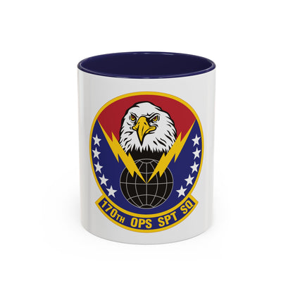 170th Operations Support Squadron (U.S. Air Force) Accent Coffee Mug