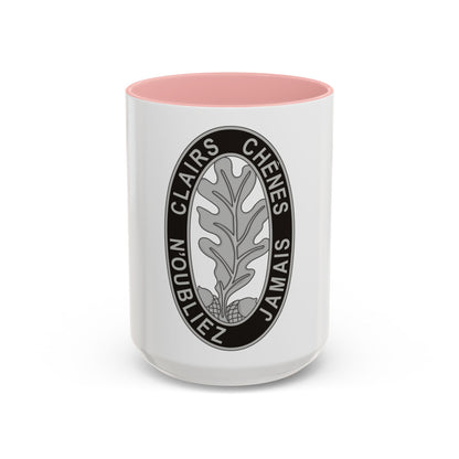 6 Engineer Battalion (U.S. Army) Accent Coffee Mug