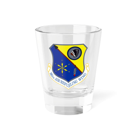 185th Air Refueling Wing (U.S. Air Force) Shot Glass 1.5oz