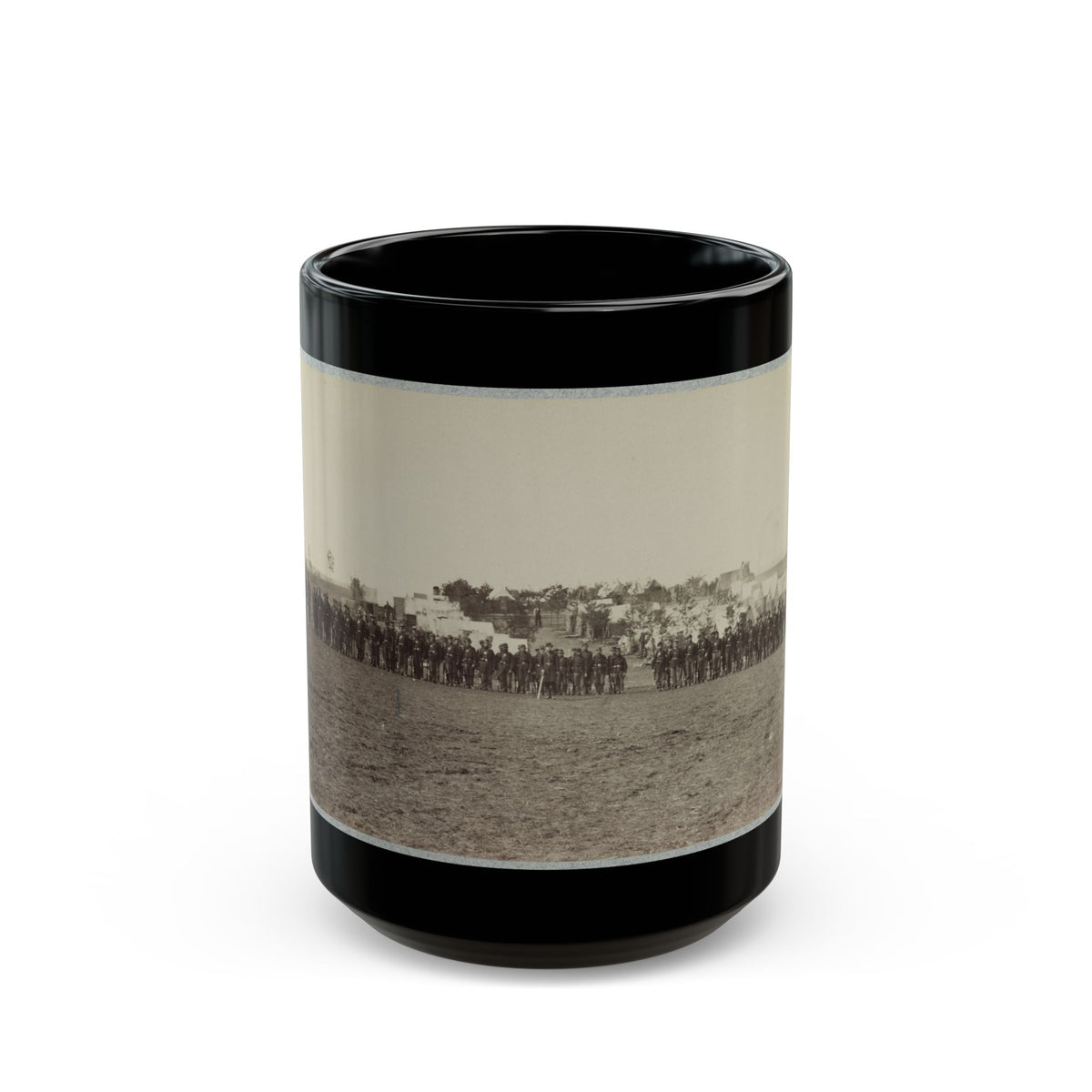 119th Pennsylvania Infantry (U.S. Civil War) Black Coffee Mug