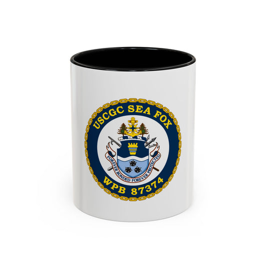 USCGC Sea Fox WPB 87374 2 (U.S. Coast Guard) Accent Coffee Mug