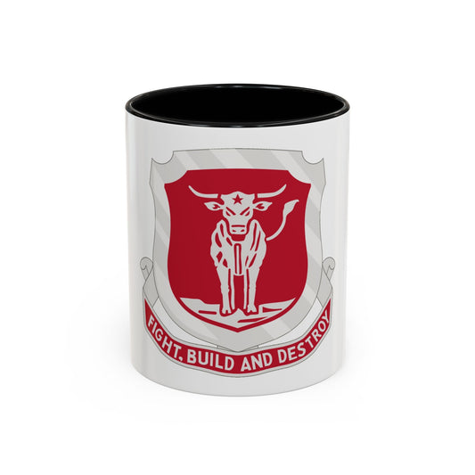 39 Engineer Battalion (U.S. Army) Accent Coffee Mug
