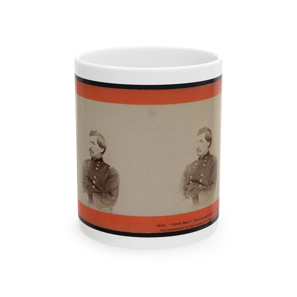 Little Mac  001 (U.S. Civil War) White Coffee Mug
