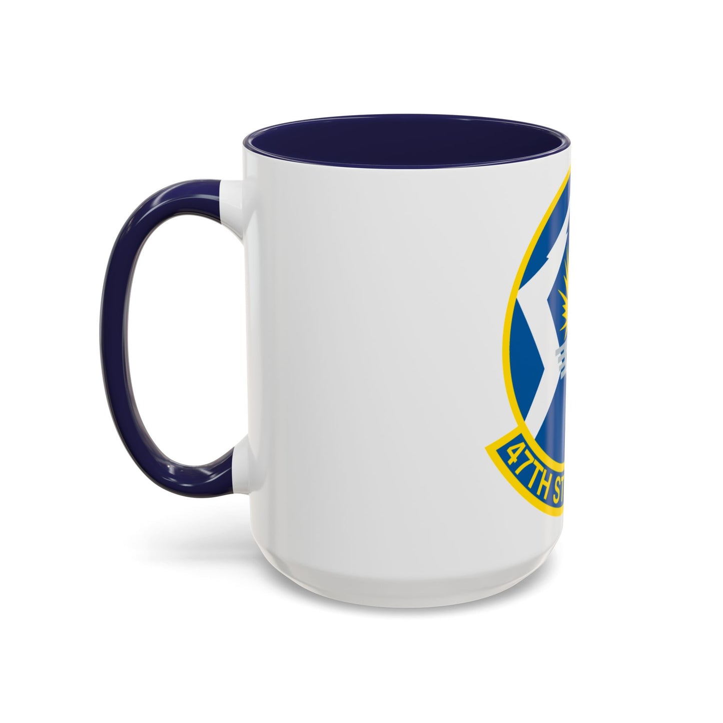 47th Student Sq (U.S. Air Force) Accent Coffee Mug