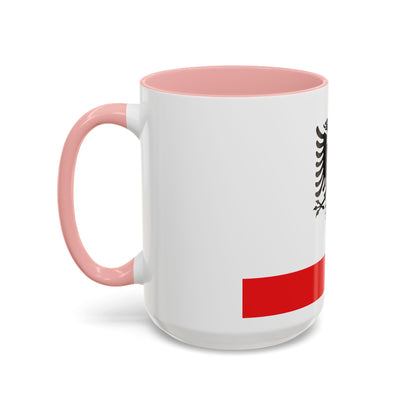 Naval Ensign of Albania - Accent Coffee Mug