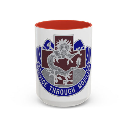 528 Field Hospital (U.S. Army) Accent Coffee Mug