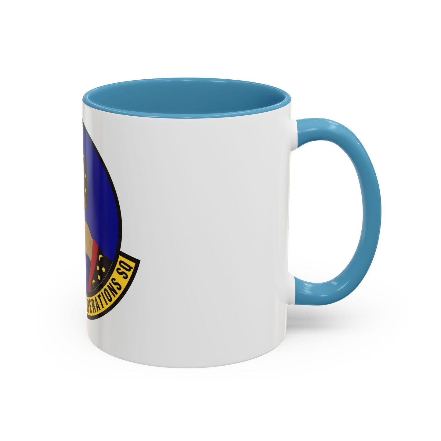 92 Maintenance Operations Squadron AMC (U.S. Air Force) Accent Coffee Mug