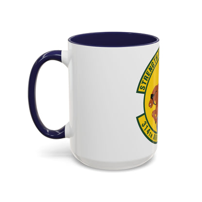 314th Air Refueling Squadron (U.S. Air Force) Accent Coffee Mug