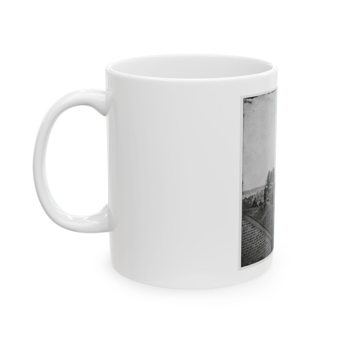 White House Landing, Va. Supply Vessels At Anchor (U.S. Civil War) White Coffee Mug