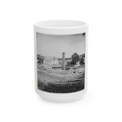 Atlanta, Georgia (Vicinity). Bomb-Proof Shelter (U.S. Civil War) White Coffee Mug
