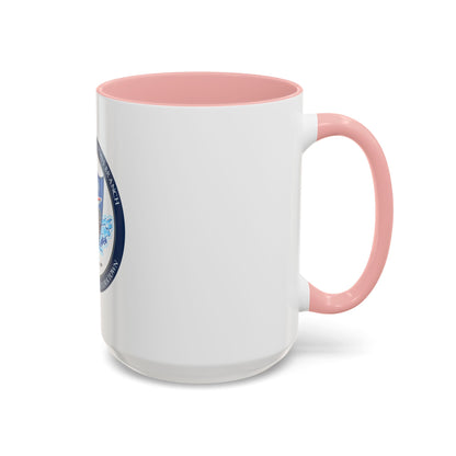 USCGC Training Yorktown (U.S. Coast Guard) Accent Coffee Mug