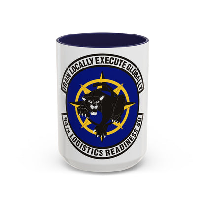 94th Logistics Readiness Squadron (U.S. Air Force) Accent Coffee Mug