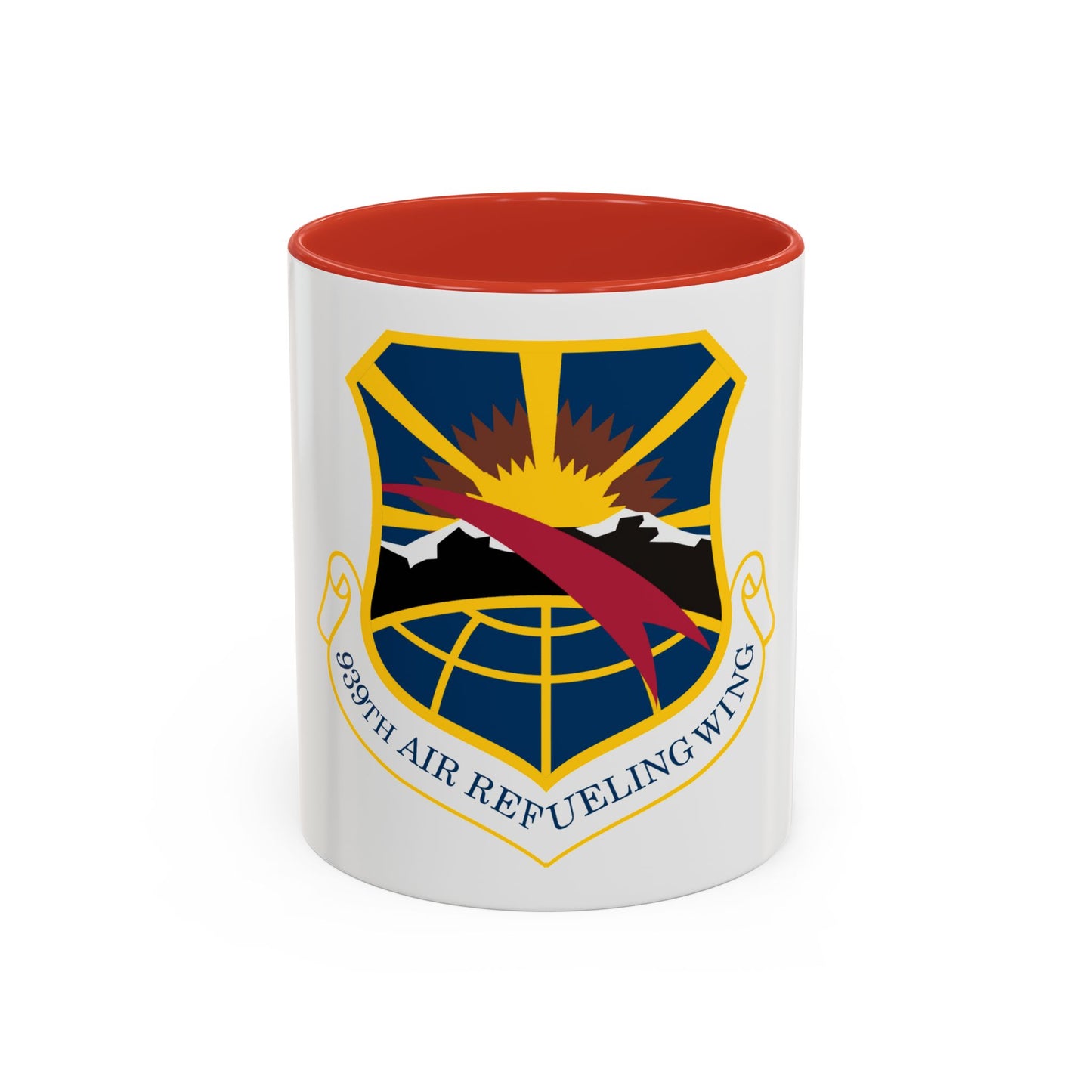 USAF 939th Air Refueling Wing (U.S. Air Force) Accent Coffee Mug