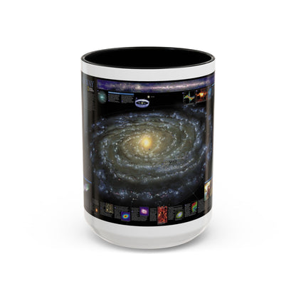 Space - Milky Way (2002) (Map) Accent Coffee Mug
