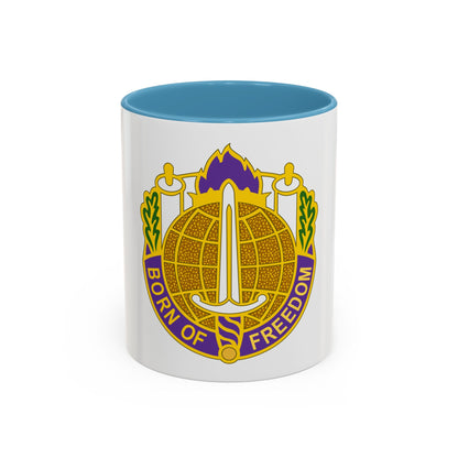 351 Civil Affairs Command 2 (U.S. Army) Accent Coffee Mug