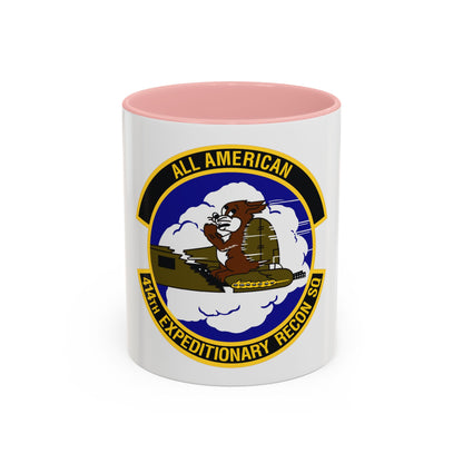 414th Expeditionary Reconnaissance Squadron (U.S. Air Force) Accent Coffee Mug