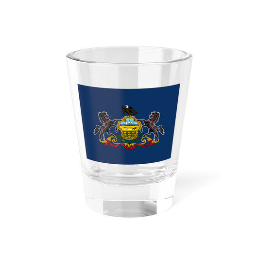 Flag of Pennsylvania (United States) Shot Glass 1.5oz
