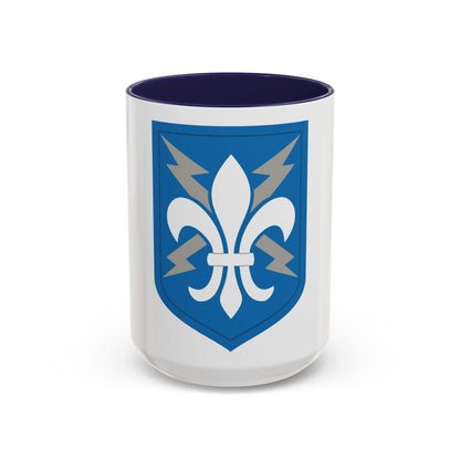 205 Military Intelligence Brigade (U.S. Army) Accent Coffee Mug