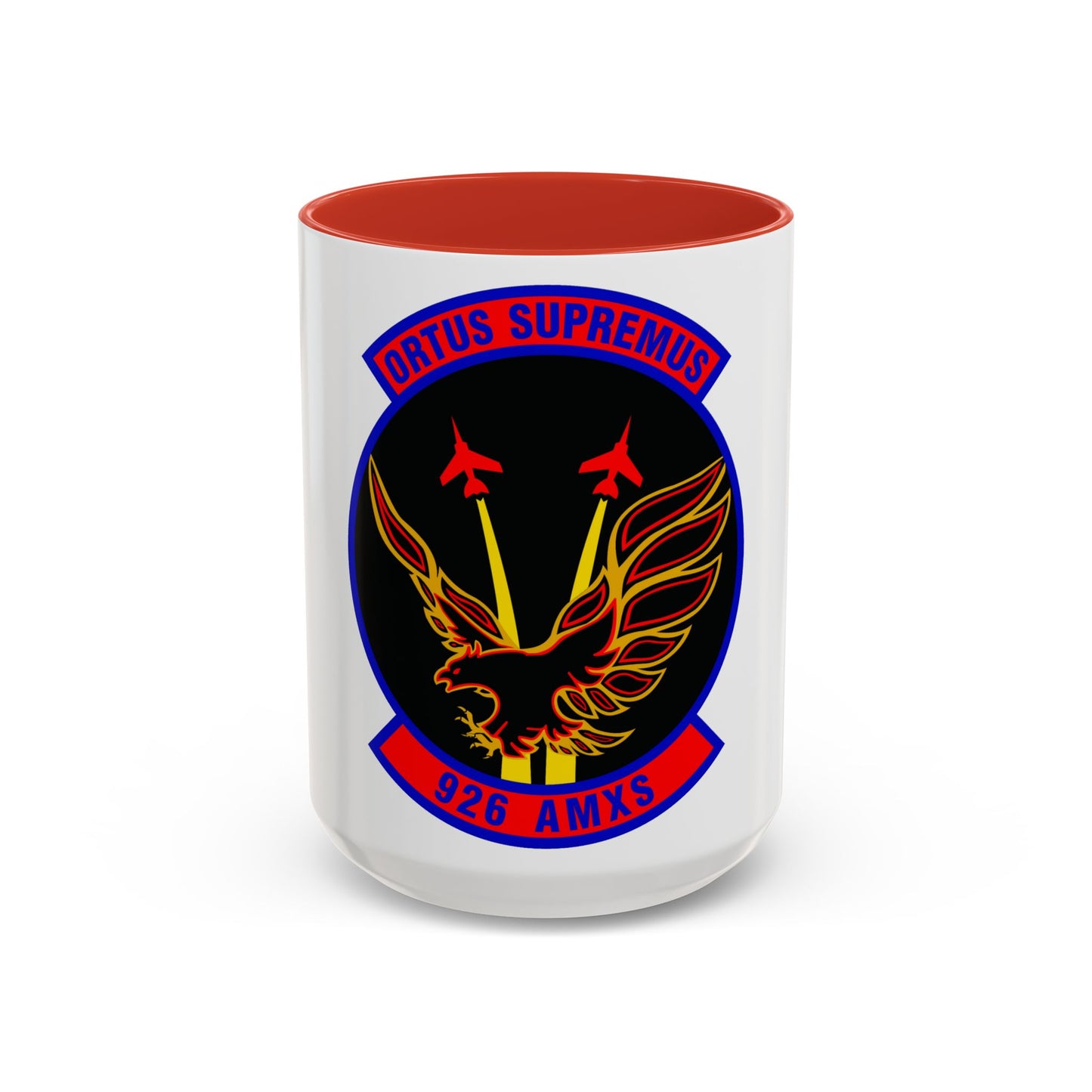 926 Aircraft Maintenance Squadron AFRC (U.S. Air Force) Accent Coffee Mug