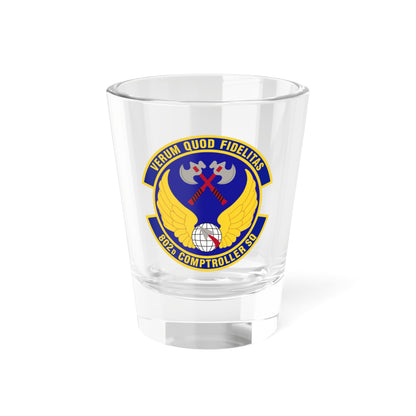 802d Comptroller Squadron (U.S. Air Force) Shot Glass 1.5oz