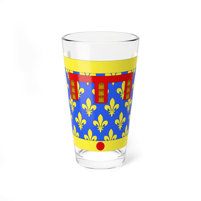Unofficial Flag of Pas-De-Calais (France) Pint Glass 16oz