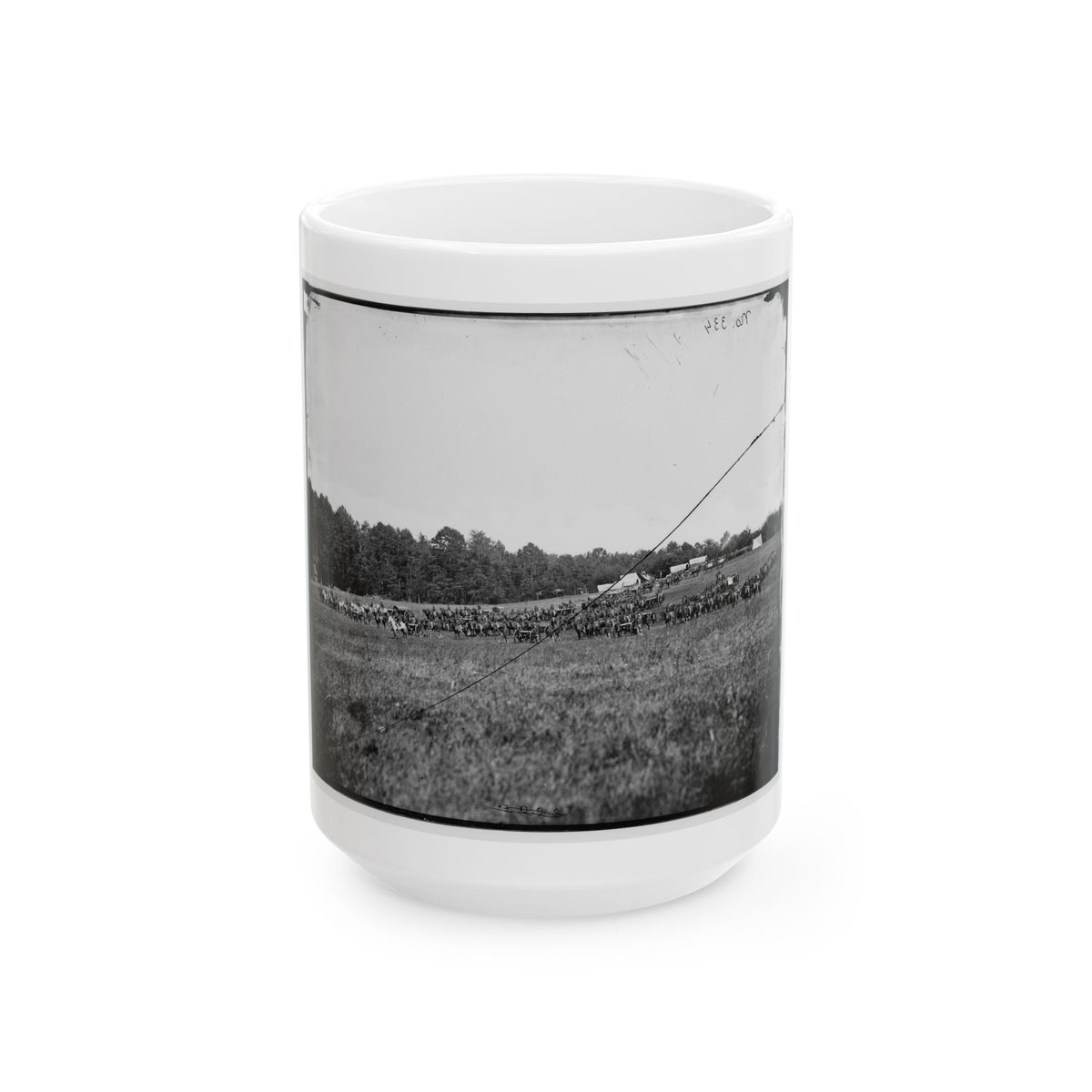 Culpeper, Va. Battery A, 4th U.S. Artillery, Robertson's Brigade (U.S. Civil War) White Coffee Mug