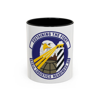 916th Logistics Readiness Squadron (U.S. Air Force) Accent Coffee Mug