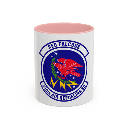 350 Air Refueling Squadron AMC (U.S. Air Force) Accent Coffee Mug