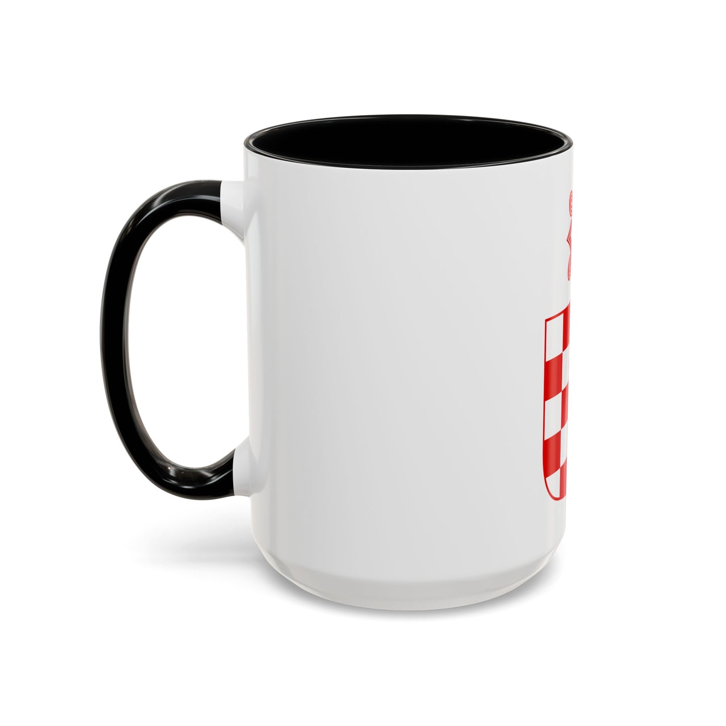 Coat of arms of the Independent State of Croatia - Accent Coffee Mug