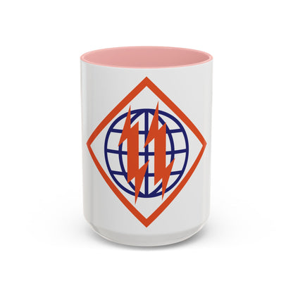 2d Signal Brigade (U.S. Army) Accent Coffee Mug