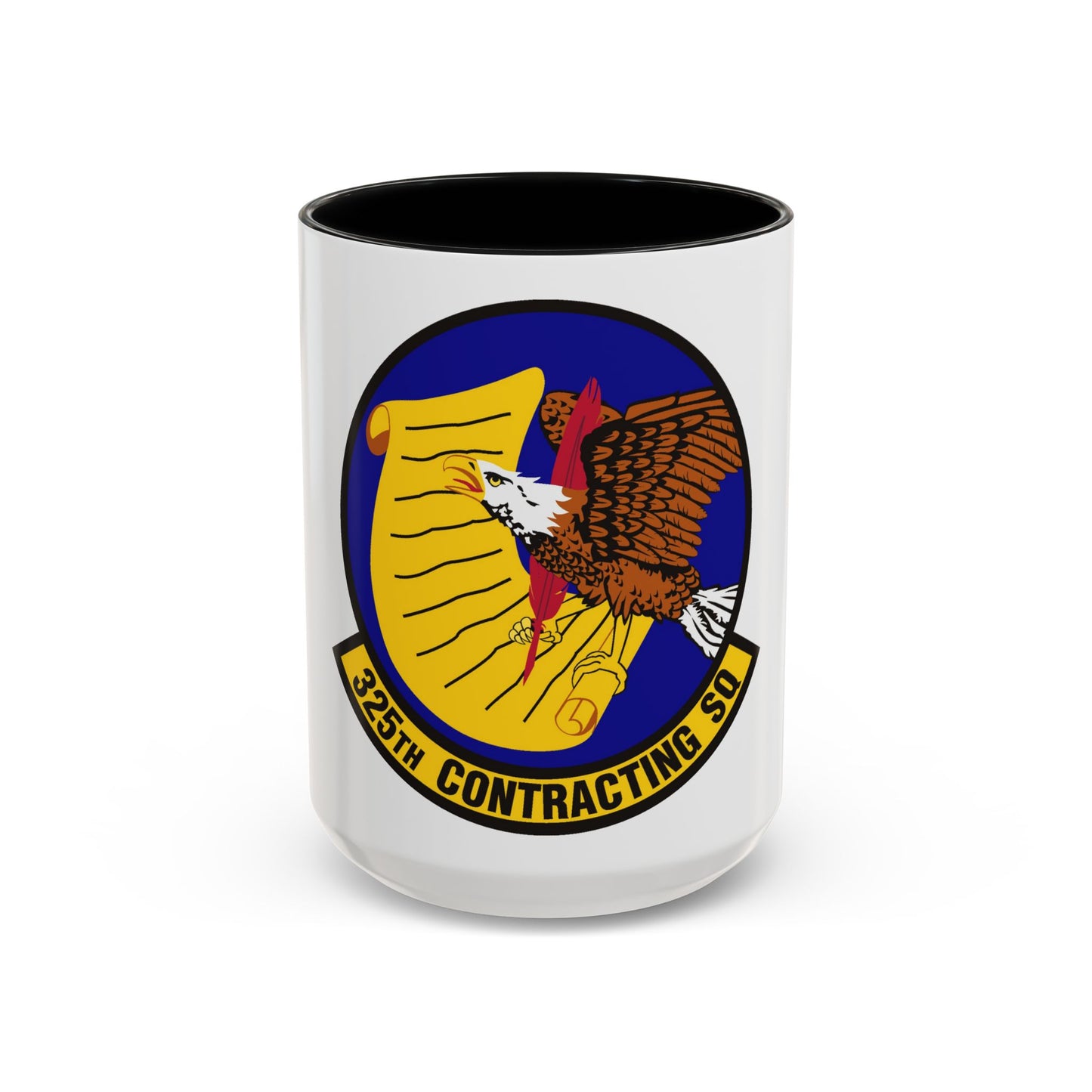 325th Contracting Squadron (U.S. Air Force) Accent Coffee Mug