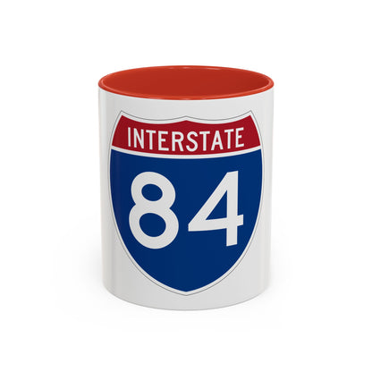 Interstate 84 Oregon Utah (U.S. Highways) Accent Coffee Mug